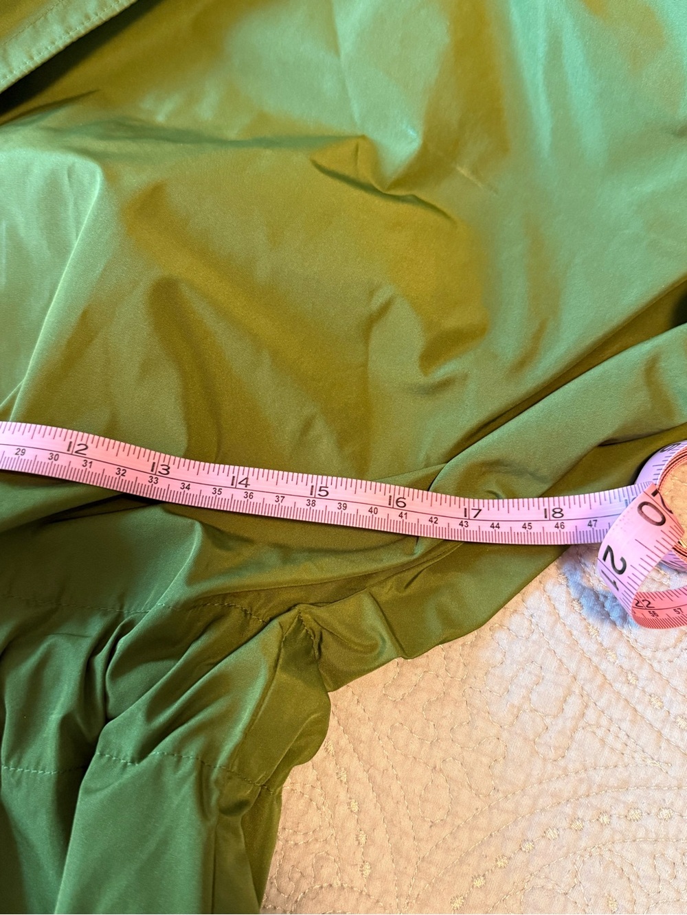Talbots Green Drawstring Waist Jacket - Picture 4 of 6
